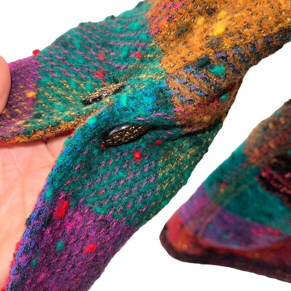 Emanuel Ungaro Vintage Womens Jacket Size Medium Pockets Lined Parallele - Picture 8 of 9